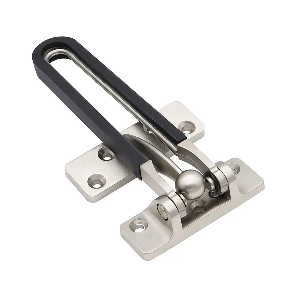 Durable Zinc Alloy Sliding Door Catch Solid Bolt Mute Door Buckle Anti-rust Security Door Hasp Bedroom