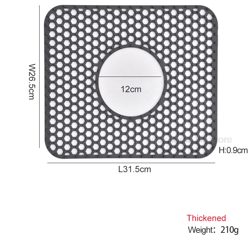 Sink Protectors for Kitchen Sink,Sink Mat,Grid Silicone Kitchen Sink Mat for Bottom of Stainless Steel Sink,Heat resistant mat