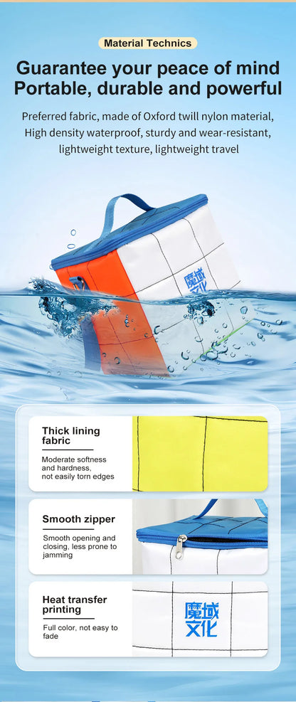 MoYu Multi functional Magic Cube Pack Customized by Magic Friends Walking Magic Cube Bag Durable And Wear-Resistant