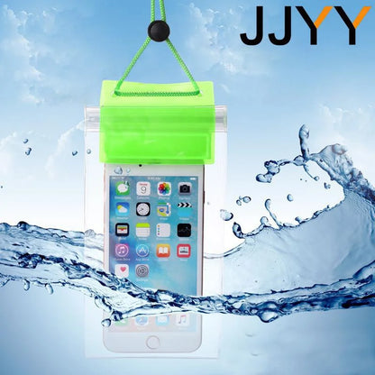 Transparent Mobile Phone Waterproof Bag Universal Mobile Phone Case for Swimming Diving Outdoor Mobile Phone Waterproof Pouch