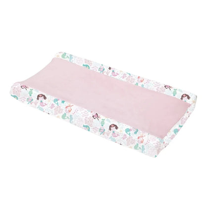 Portable Baby Changing Pad Cover Soft Breathable Changing Table Sheets Newborn Infant Changing Pad Covers for Babies A2UB