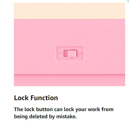 1 PCs 8.5" LCD Drawing & Writing Tablet for Kids - Portable, Safe & Perfect as a Birthday, Christmas, Or Halloween Gift