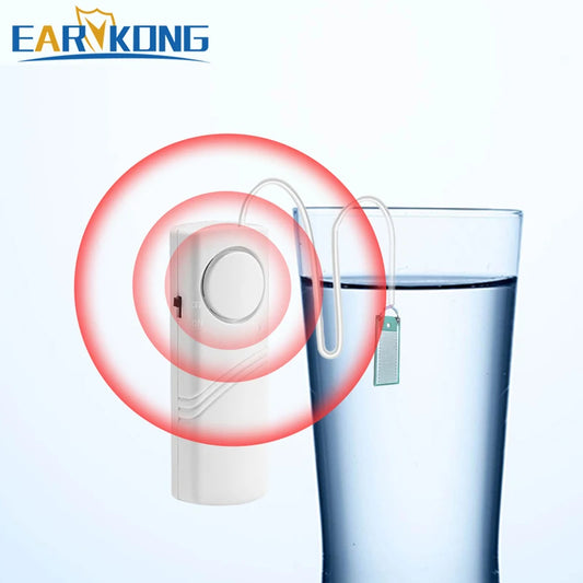 Water Leak Sensor Sound Alarm System Smart Home Automation Water Overflow Level Detector Residential Security Protection