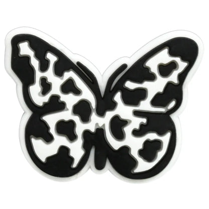 Leopard Print Shoe Charms for Crocs Pin Accessories Decoration Bracelet Wristband PVC Pin Women Party Gifts