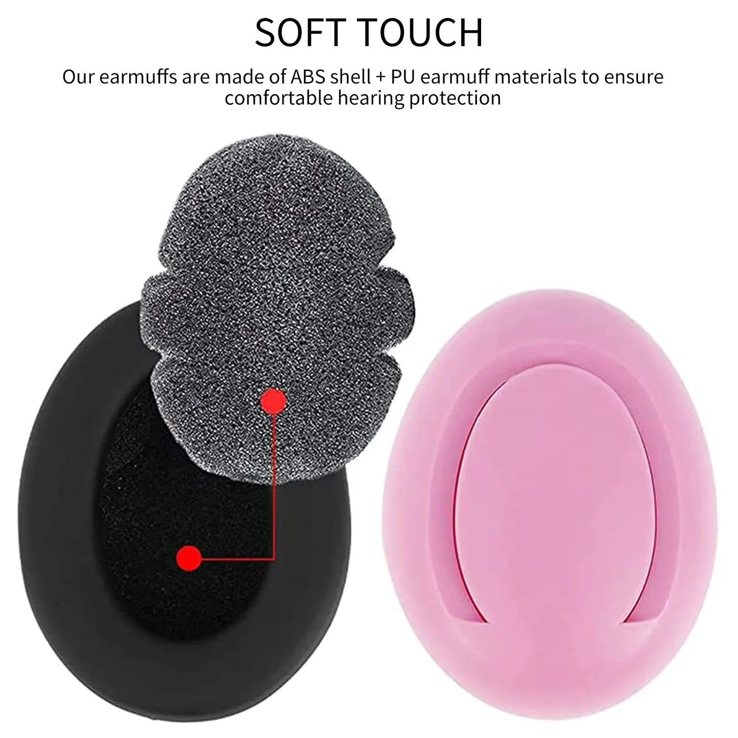 Baby Noise Cancelling Headphones Ear Protection Earmuffs For Infants with Elastic Headband Airplane Travel Baby Accessories