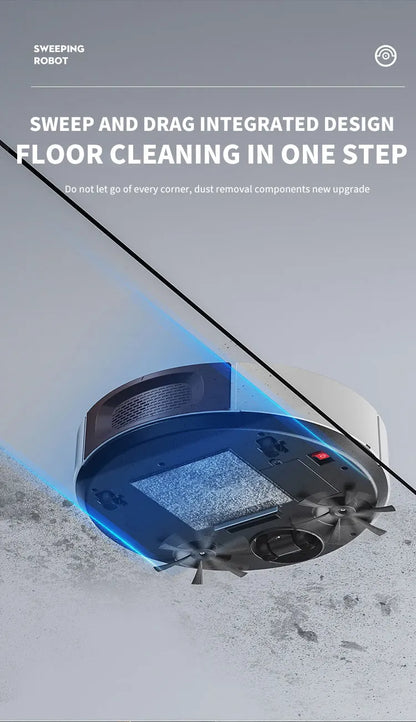 Automatic Mopping Robot Vacuum Cleaner 3-in-1 Smart  Home Wireless Sweeping Wet And Dry Ultra-thin Cleaning Machine