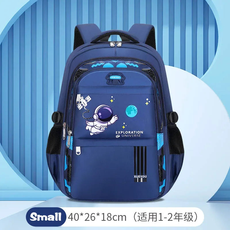 School Bags for Boys Shoulder Backpack Bagutte Children Spinal Protection Light Big Capacity New Astronaut Waterproof Kids