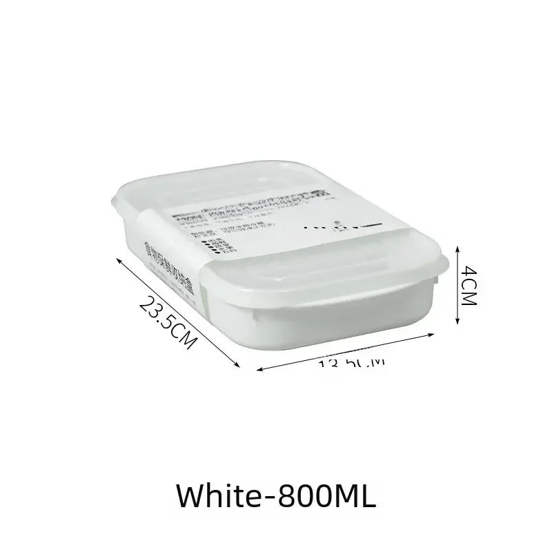 Modern Simple Style Portable Fridge Classification Preservation Box Meat Box Cold Storage Bento Onion Garlic Sub-box