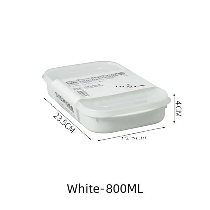 Modern Simple Style Portable Fridge Classification Preservation Box Meat Box Cold Storage Bento Onion Garlic Sub-box