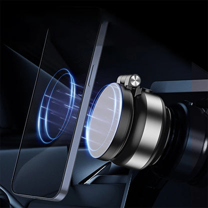 Magnetic Suction Cup Phone Mount Universal Car Phone Holder 360° Adjustable Lazy Phone Bracket For Navigation Live Stream