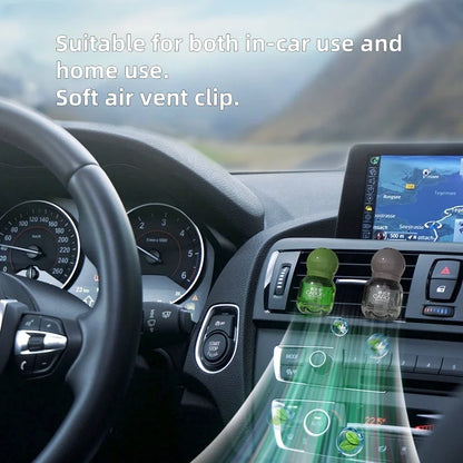 Car Freshener Natural Fragrance Air Purifier Long-Lasting Odor Eliminator for Car &Home Decorative Scent Diffuser with Fresh