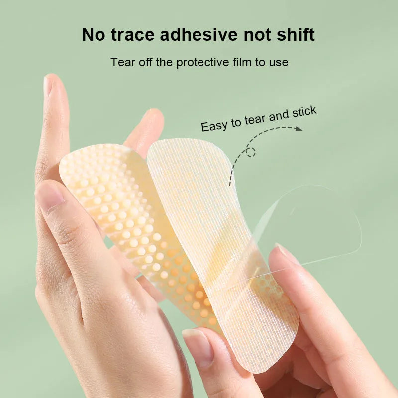 Heel Sticker Heel Protector for Shoes Anti Slip Heel Cushions Non-Slip Heel Inserts Silicone Shoe Backs Foot Care for Women Men
