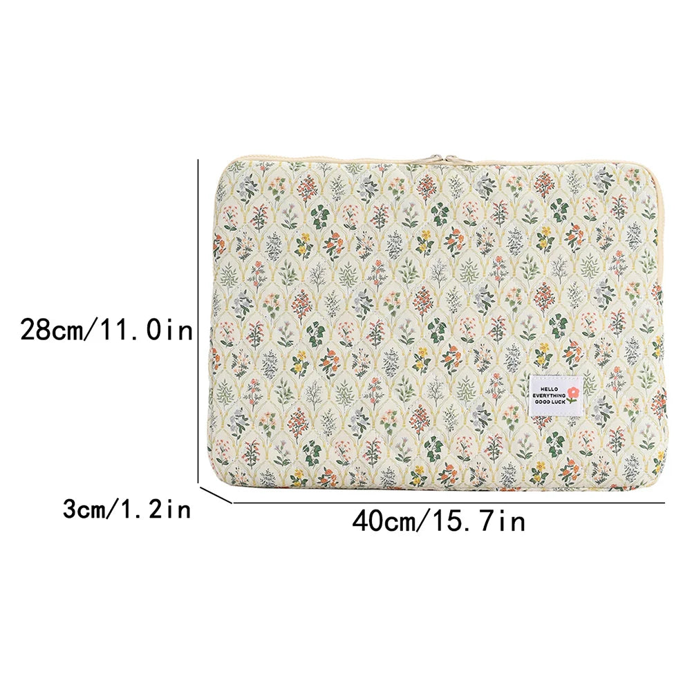 Computer Bag Portable Computer Cover Bag Zipper Cover Laptop Sleeve Case Computer Pocket Briefcase Compatible for 14 in Notebook