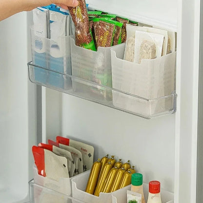 Fridge Organizer Food Fresh Storage Box Refrigerator Side Door Vegetable Fruit Spice Organizer Food Container Kitchen Storages