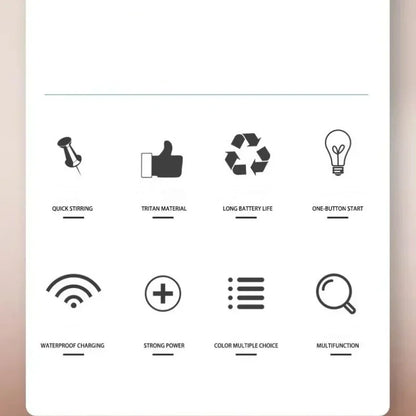 450ML Blenders Cup Electric Mixing Cup Portable Protein Powder Shaker Bottle Rechargeable Coffee Milk Cup Sports Fitness Kettle