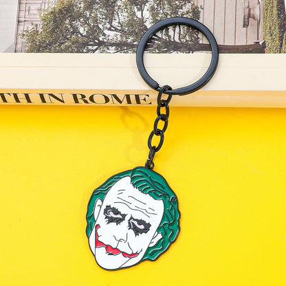 Latest Manga, Film and Television Joker Keychain New Zinc Alloy Keychain Keychain