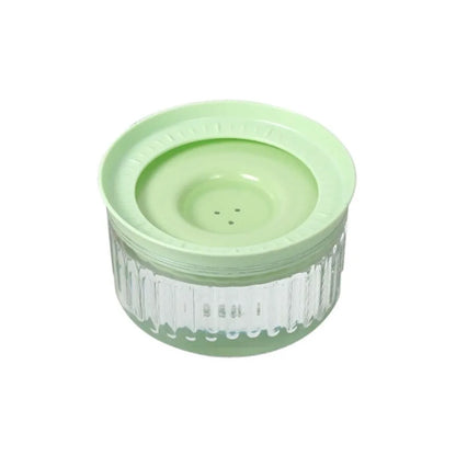 Large Capacity Pet Water Bowl Detachable Anti Splash Dog Floating Bowl Anti-tipping Anti Wetting Mouth Automatic Dog Bowl Travel