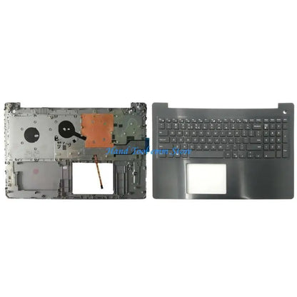 H37F US Laptop Upper Case Palmrest Backlit Keyboard for Dell 15 5570 5575