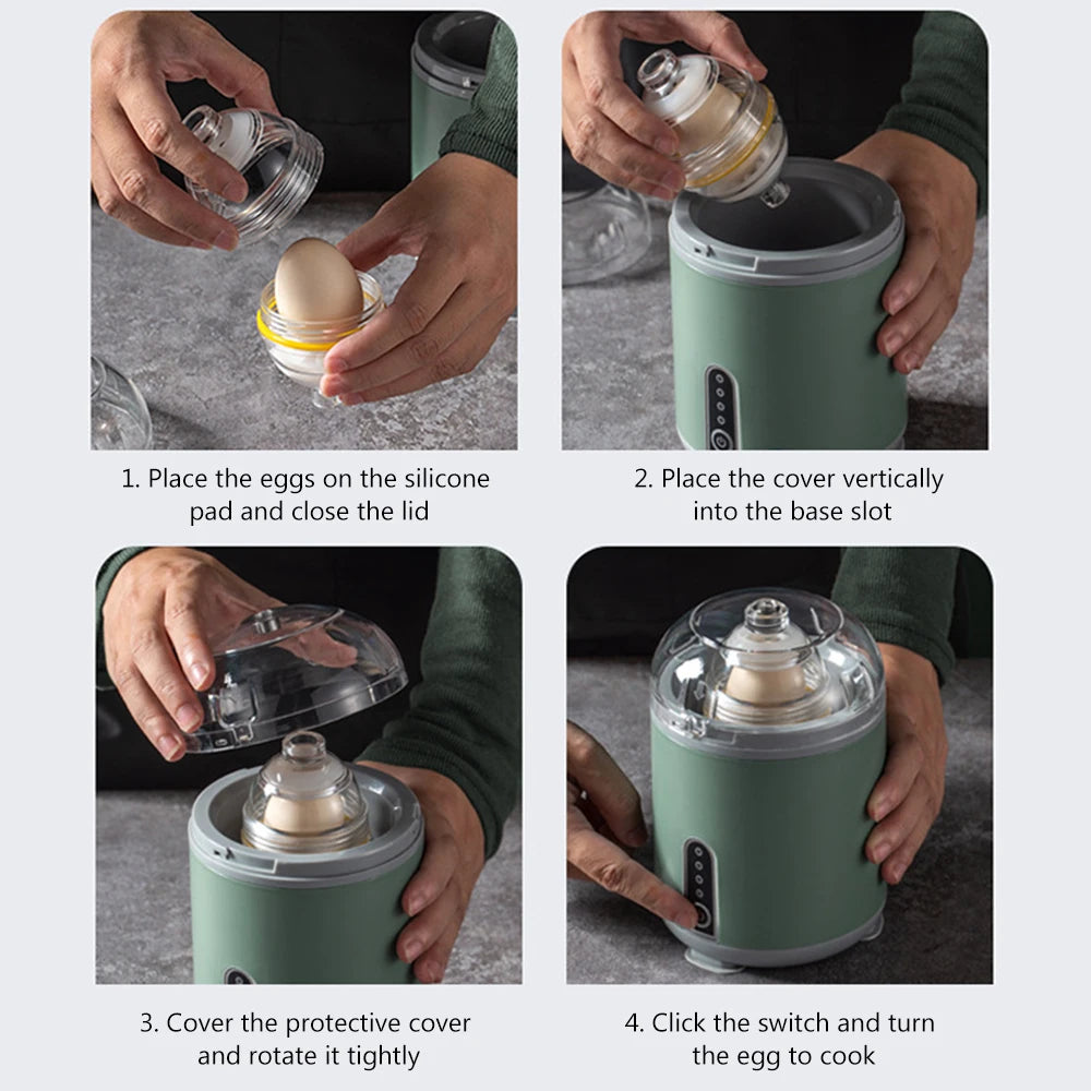 Electric Egg Blender Egg Shaker Golden Egg Maker Automatic Mixing Of Egg White And Yolk Kitchen Supplies Egg Homogenizer