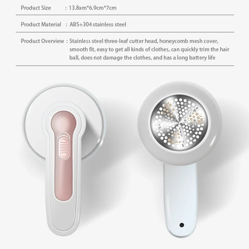 Lint Remover Clothes Fuzz Pellet Trimmer Machine Electric Portable Chargeable Fabric Shaver Removes for Clothes Spools Removal