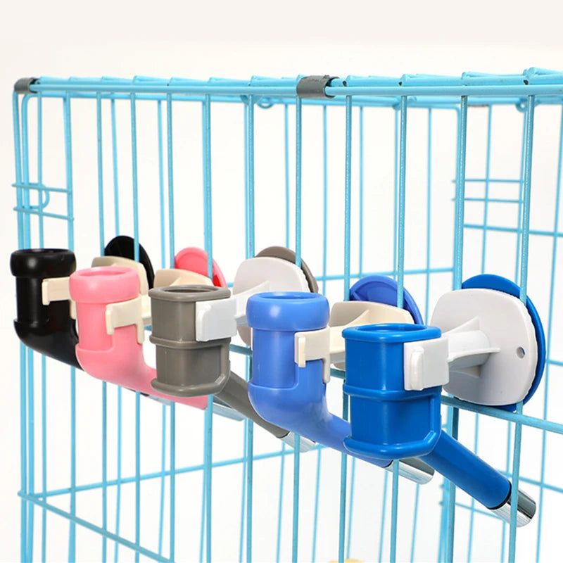 Pet Dog Cat Water Dispenser Nozzle Hanging Bottle Water Beverage Fountain Head Leak-Proof Feeder Bowl Pet Feeding Device 강아지 급수기