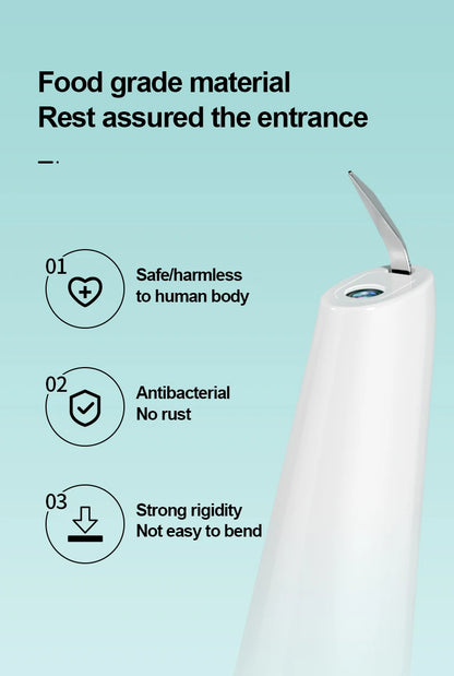 Electric Dental Scaler For Teeth 4 LED Tartar Stain Ultrasonic Tooth 1200mAh Clean Stone Health Care 4 Axis IPX7