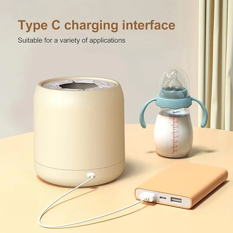 Infant Bottle Mixer Electric Automatic Mix Warm Formula Bottle Instantly Shaker USB Charging Hands Free Simple Cleaning Machine