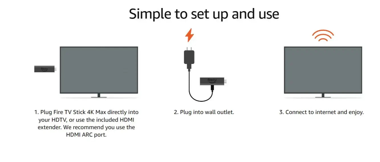 Amazon Fire TV 4K MAX, Android TV Box, Netflix 4K Streaming stick with wifi 6E.16GB Storage All NEW