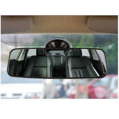 Anti-Glare Baby Car Monitor Mirror - Suction Cup Mounted Central Observation Mirror for Driving School & Parent Safety