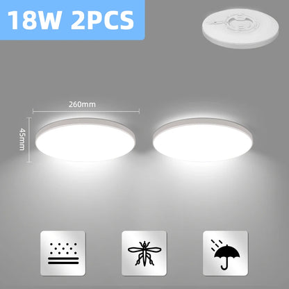 Led Ceiling Lights Ultra Thin LED Ceiling Lamps Modern Panel Light  30W 50W 72W Downlights for Living Room Bedroom Kitchen Home