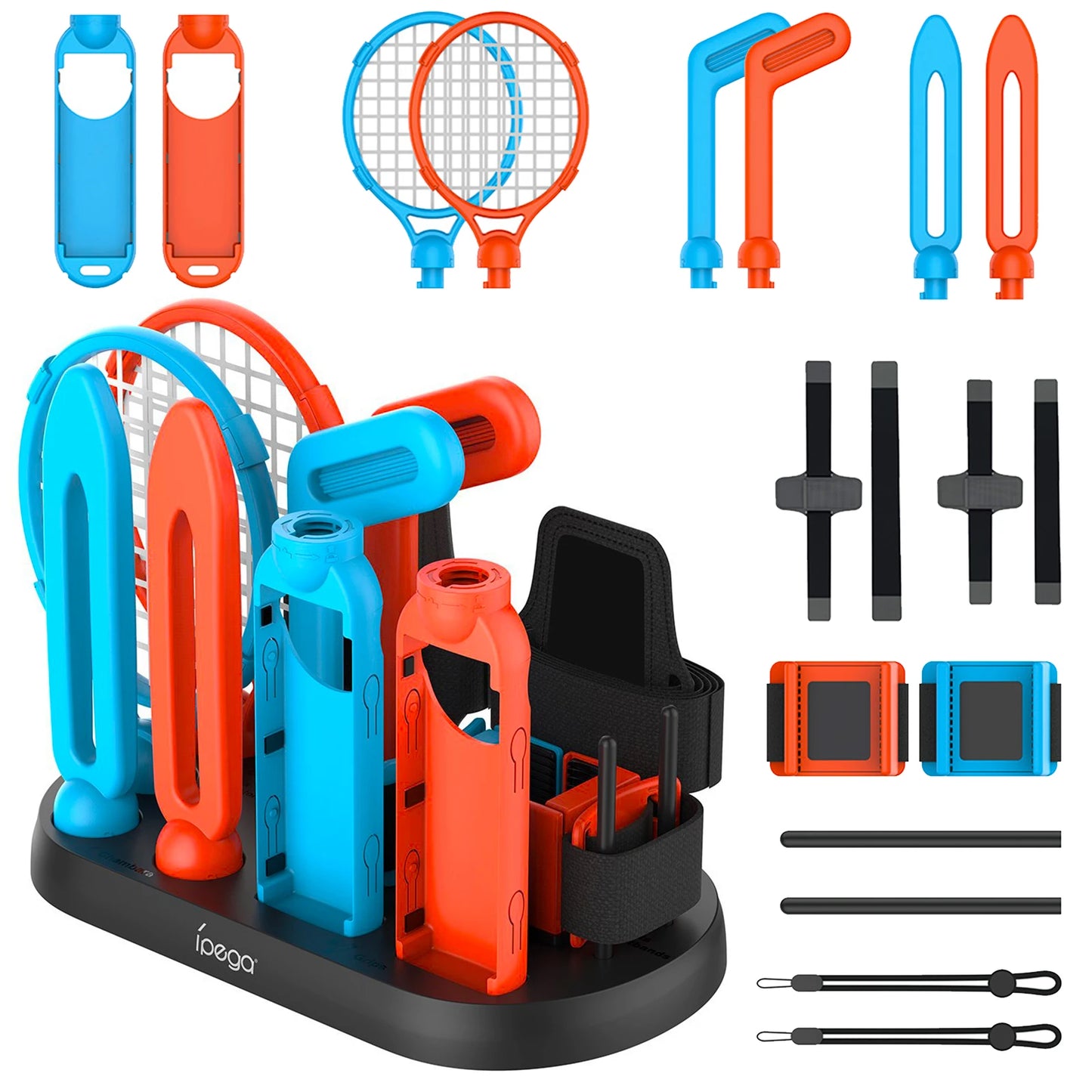 All In One for Switch 2 Sports Game Accessories Kit for Switch 2 Set Storage Stand for N-S 2