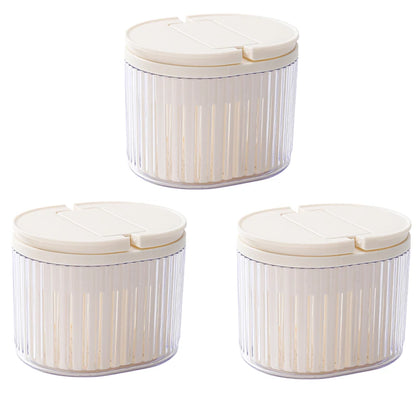 Refrigerator Storage Box Food Vegetable Fruit Storage Box Fridge Organizer Drain Basket Onion Ginger Clear With Lid Crisper