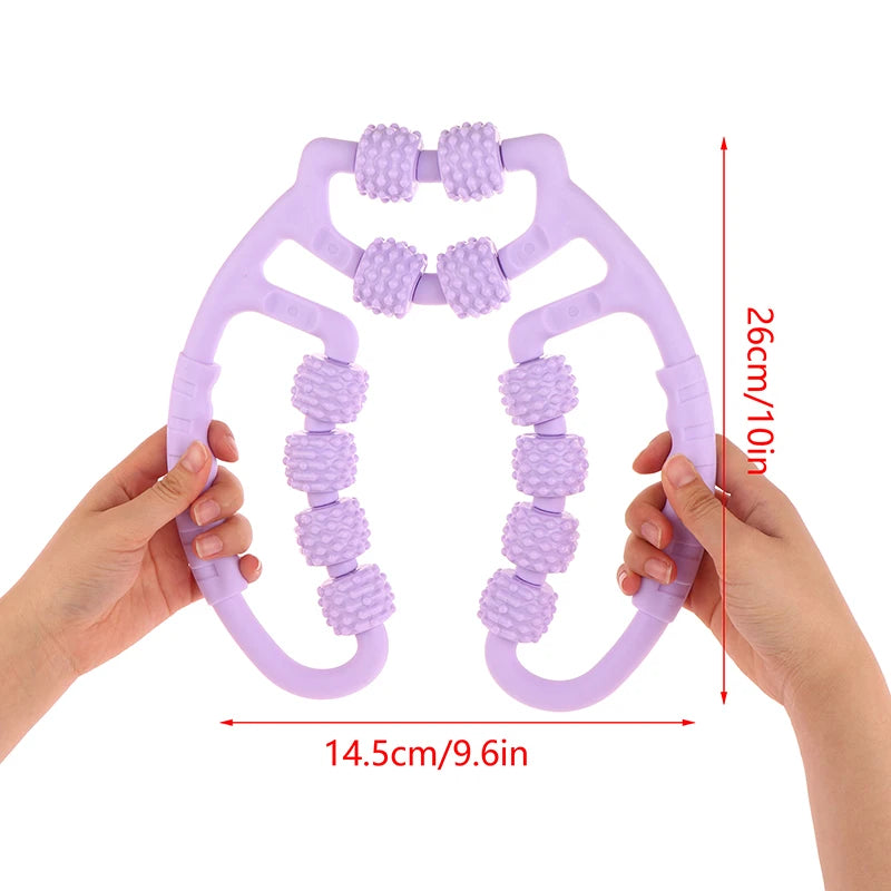 Annular Leg Clamp Massager Relaxing Leg Roller Roller Bar Yoga Beautiful Leg Massager Annular Leg Clamp