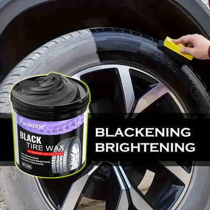 Suitable for all vehicles | Multi color, scratch repair and gloss restoration | Comes with an easy to apply pad, tire care produ