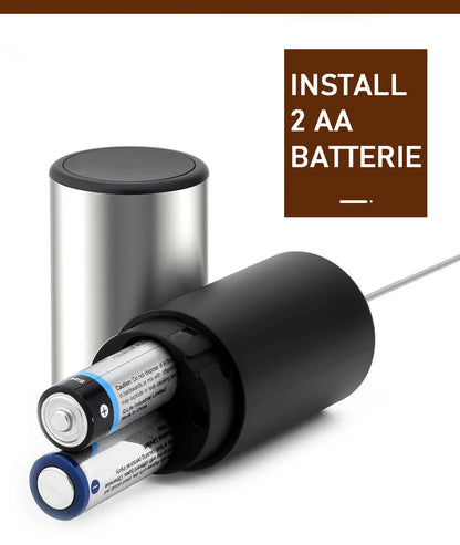 Electric Milk Frother Milk Blender Handheld Drink Mixer with Steel Stand Foam Maker Whisk Mini Blenders for Coffee Hot Chocolate