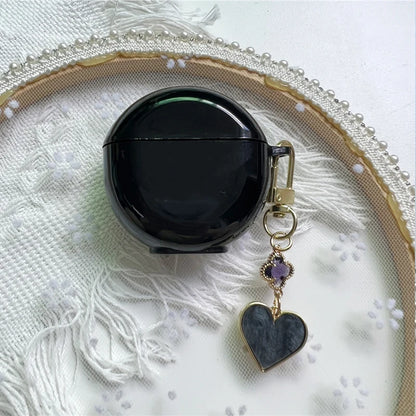 Cute Keyring Case for Lenovo HT38 Protective Cover Wireless Bluetooth Headphone Case for Lenovo HT38 Earbuds Cover