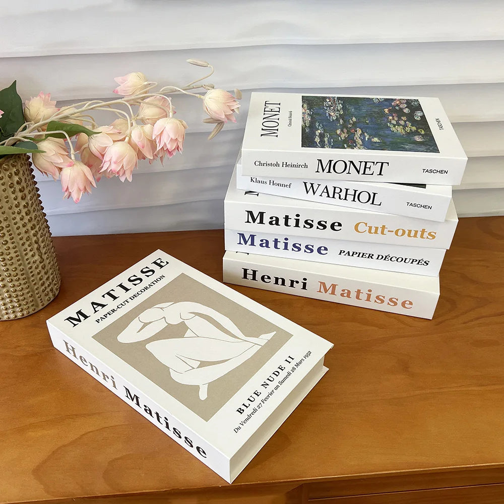 Simulation Book Living Room Accessories Fashion Home Decoration Props Bookshelf Decoration Coffee Table Decoration Books