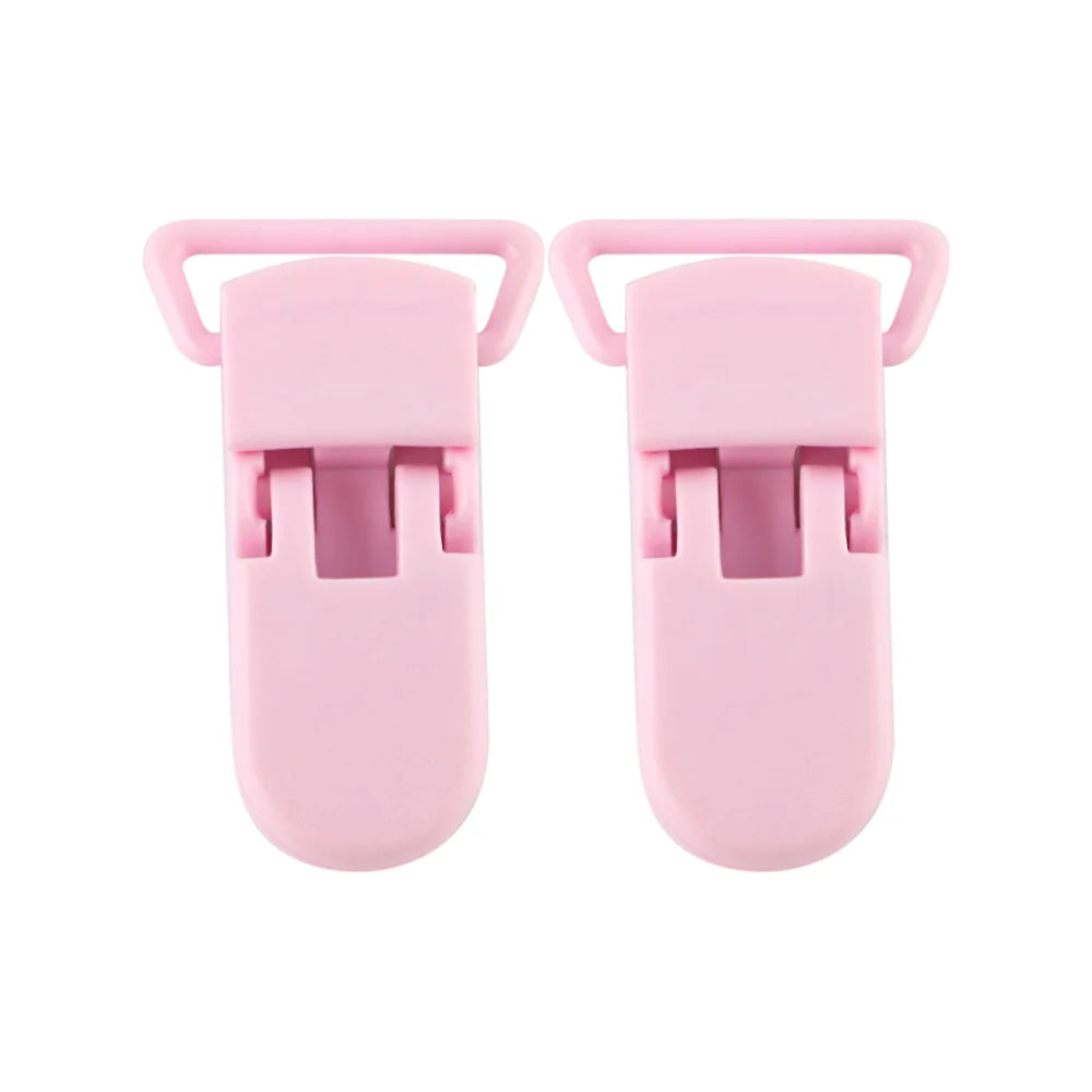 10Pcs/Lot Plastic Clasp Colorful Solid Clip Chain Making For Jewelry Handmade Crafts Making Accessories