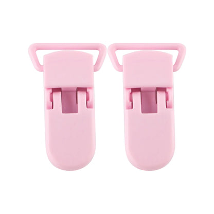 10Pcs/Lot Plastic Clasp Colorful Solid Clip Chain Making For Jewelry Handmade Crafts Making Accessories