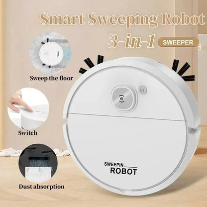 2024 Robot Vacuum Cleaner 4000Pa Strong Suction Auto Recharge Self-Cleaning Anti-Tangle Quiet Carpet Floor Pet Hair Long Battery