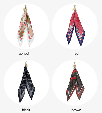 Luxury Brand 2024 New Women's Brand Scarf Accessories Luggage Accessories Fashion Women's Street Luggage Accessories