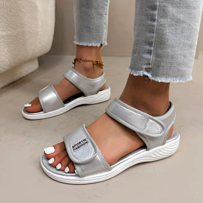 2025 New Summer Sandals Travel Women Shoes New Sandal Sole Sandal Ladies Outdoor Beach Slippers Platform Sandals for Women