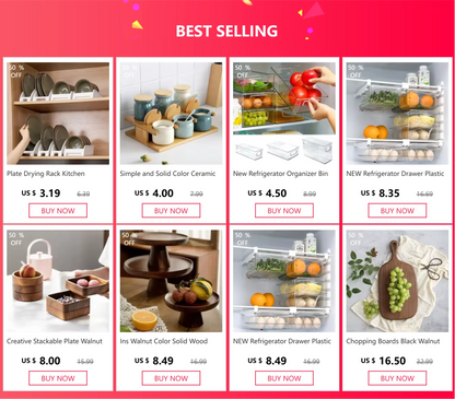 NEW Refrigerator Drawer Plastic Clear Fridge Organizer Slide Under Shelf Drawer Box Rack Holder Kitchen Fruit Food Storage Box