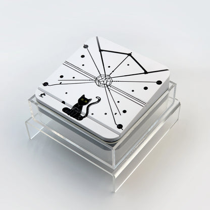 Smart Automatic Pet Feeder With RFID Sensor, Elevated Base, and 650ml Capacity for Wet & Dry Food