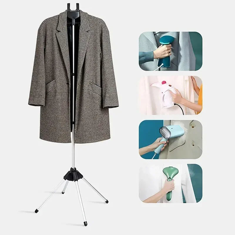 Hanging and Ironing Rack, Ironing Bracket, Adjustable Drying Rack, Telescopic Drying Rack, Foldable Vertical Drying Rack