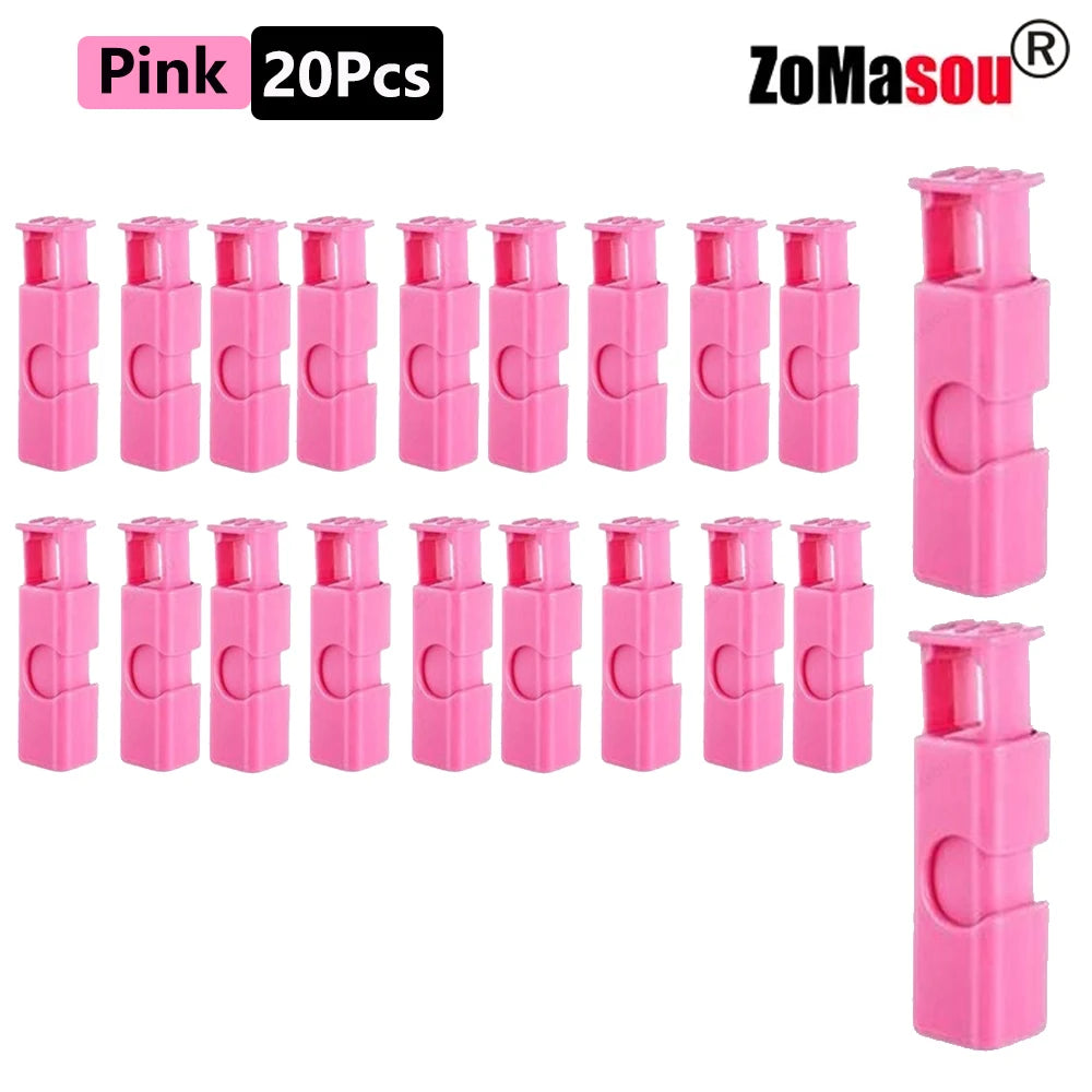 50/1Pcs Reusable Food Sealing Clips Bread Storage Bag Clips For Snack Wrap Bags Spring Clamp Kitchen Organization Sealing Clamp