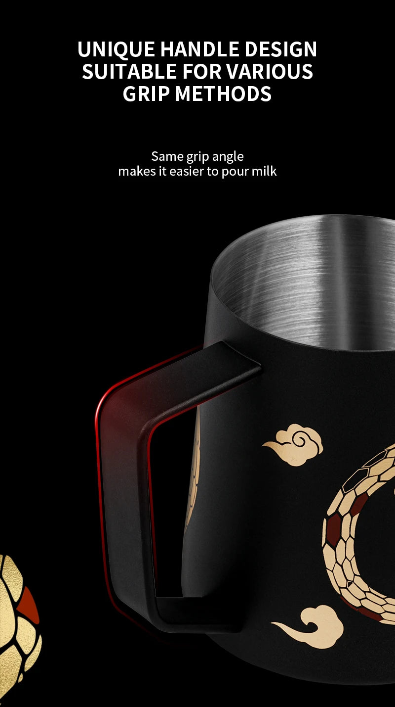 MHW-3BOMBER Coffee Milk Frothing Jug Latte Art Cup Stainless Steel Milk Frother Pitcher Jug Espresso Coffee Accessories