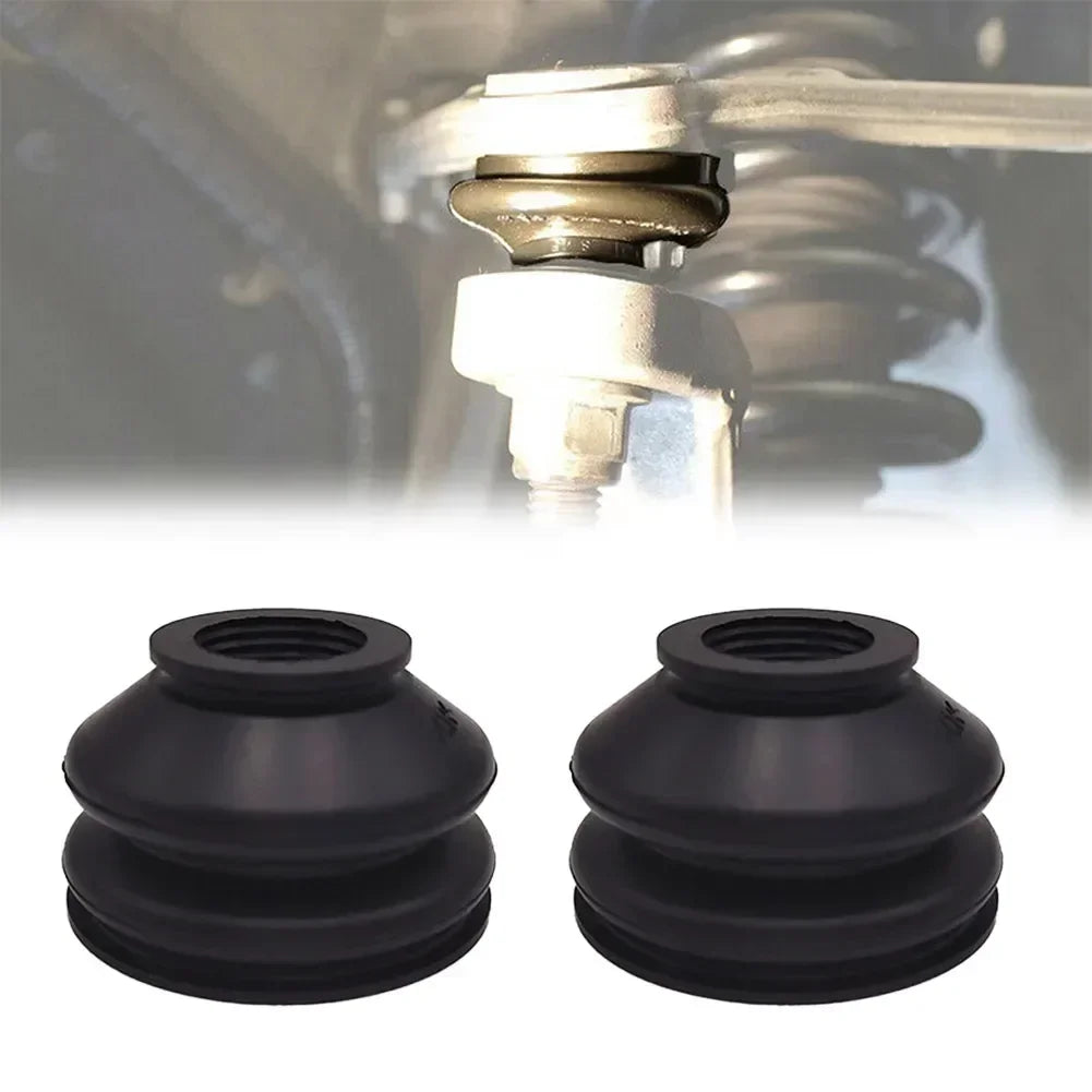 2Pcs Car Suspension Steering Ball Joint Dust Boot Covers Rubber Track Rod End And Ball Joint Boots Suspension Parts