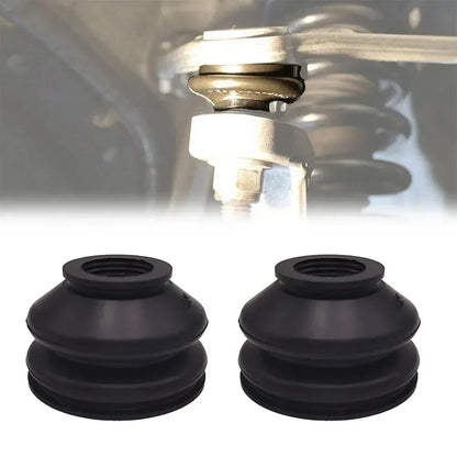 2Pcs Car Suspension Steering Ball Joint Dust Boot Covers Rubber Track Rod End And Ball Joint Boots Suspension Parts