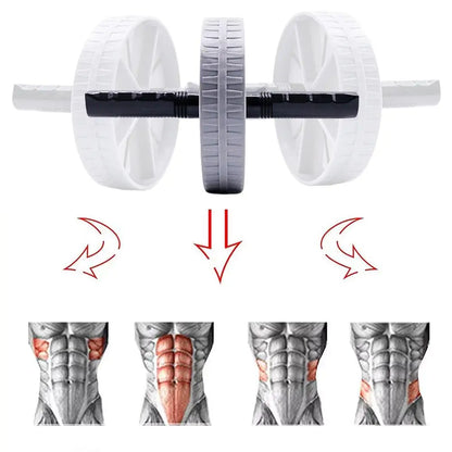 Fitness Roller Home Fitness Roller Silent Fitness Core Fitness Training Equipment Muscle Strengthening Strength Tools Sport N7T5